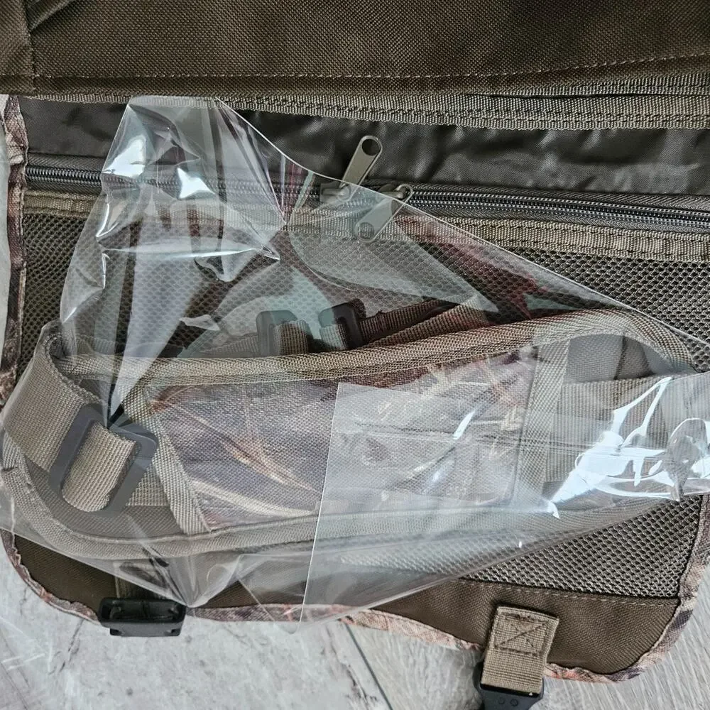 Mossy Oak Ducks Unlimited Camo Hunting Shoulder Bag Adjustable Strap Ammo Loops